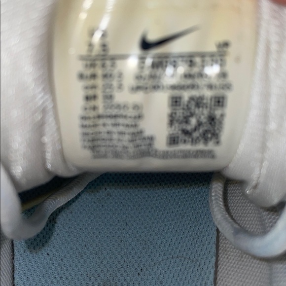 NIKE NOCTA GLIDE TRIPLE WHITE SNEAKERS FTL-12-073 - Picture 12 of 12